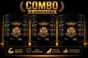 Combo 3 unidades Cabral Bulls Protein