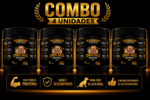 Combo 4 unidades Cabral Bulls Protein