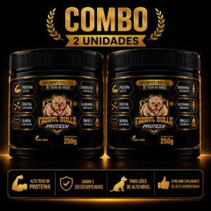 Combo 2 unidades Cabral Bulls Protein